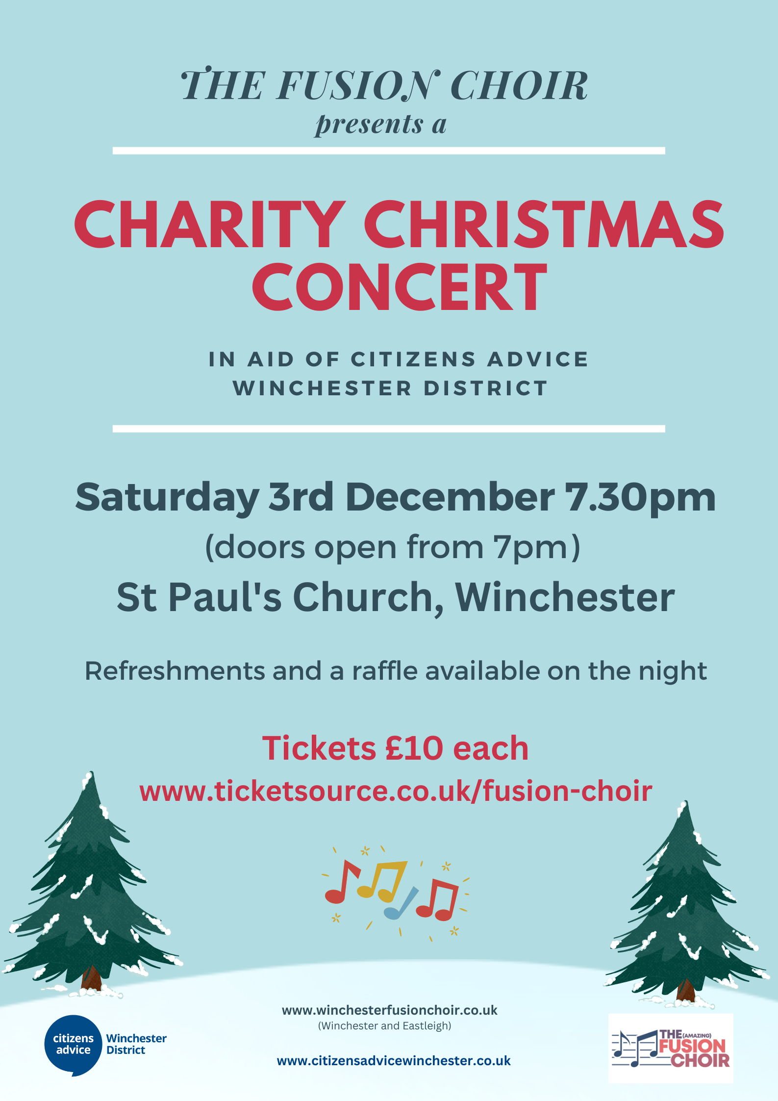 CHRISTMAS CHARITY CONCERT – THE AMAZING FUSION CHOIR